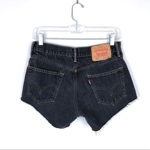 [Levi's] High Rise Distressed Denim Vintage Cutoff